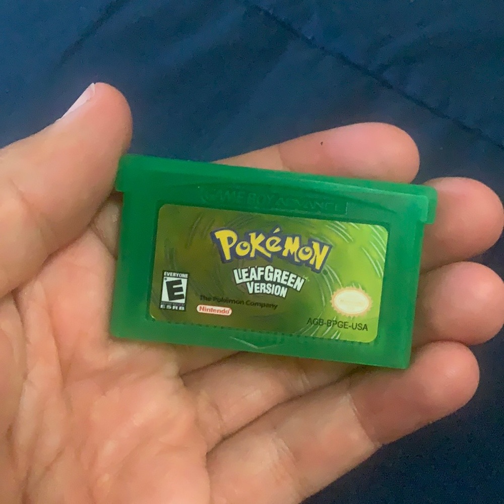 Pokemon LeafGreen.